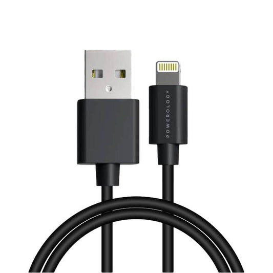 Powerology USB-A to Lightning Cable 3M   كيبل مقاوم لايتننق