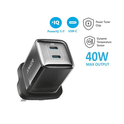 Anker -  Nano Pro 40W شاحن أنكر