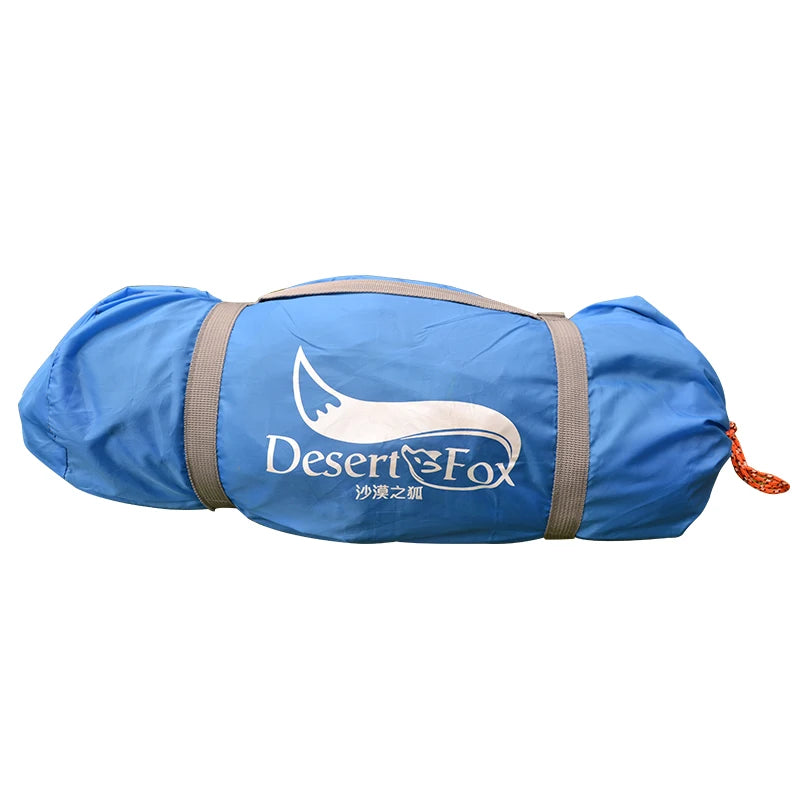 "Desert&Fox 2-Person Backpacking Tent – Double Layer, 4-Season Waterproof, Breathable, Lightweight Portable Camping Tent"