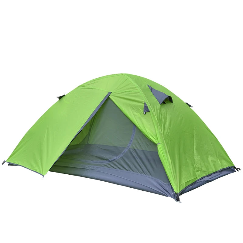 "Desert&Fox 2-Person Backpacking Tent – Double Layer, 4-Season Waterproof, Breathable, Lightweight Portable Camping Tent"