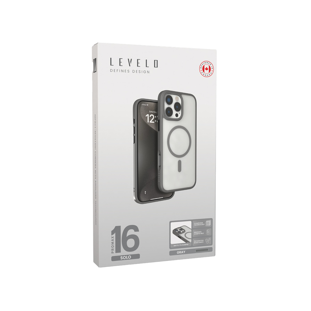 Levelo iPhone 16 Pro max  غطاء حماية  مغناطيسي