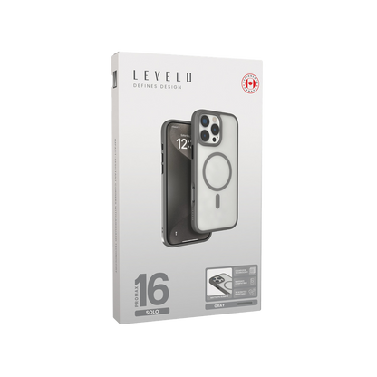 Levelo iPhone 16 Pro max  غطاء حماية  مغناطيسي