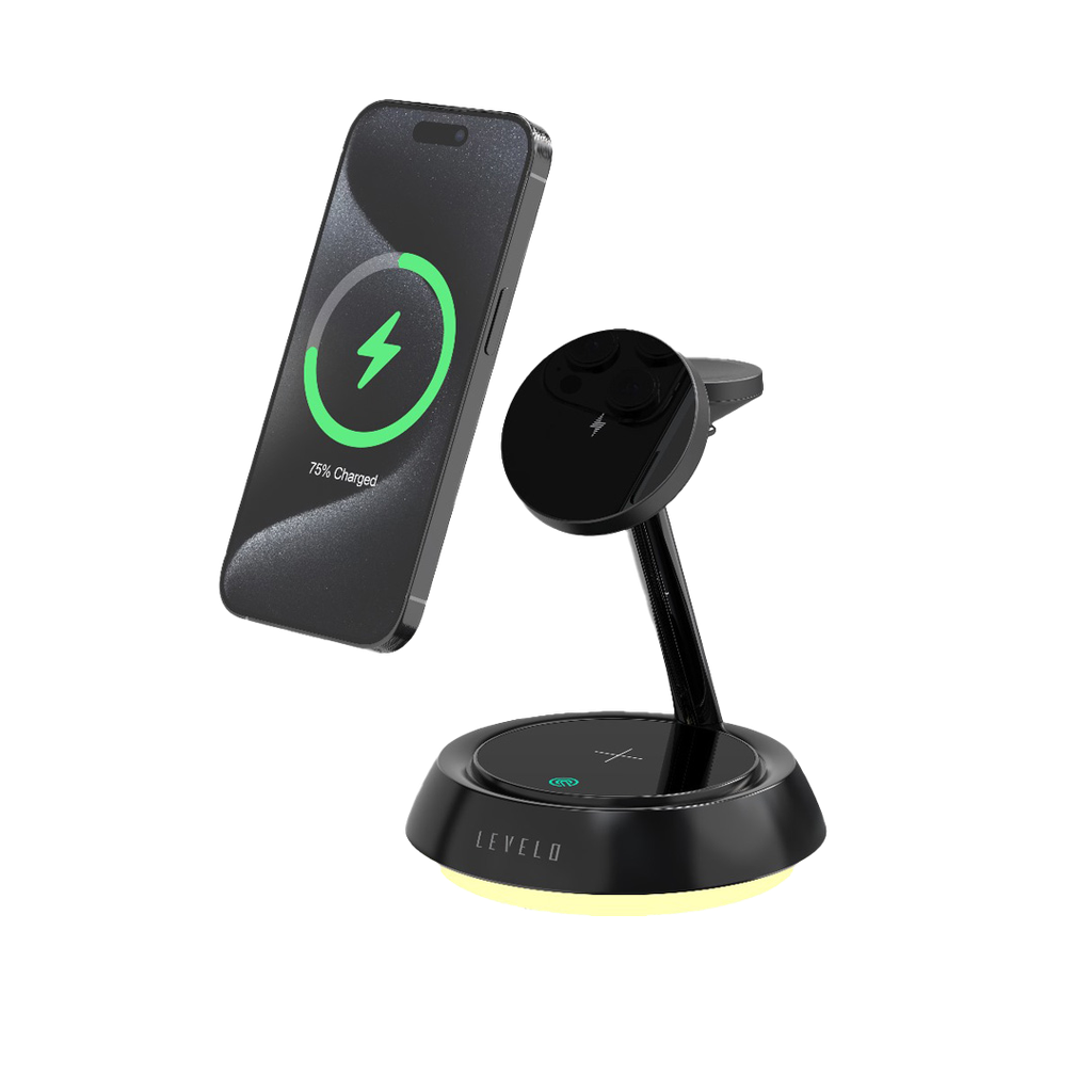 Levelo Sienese 3 In 1 Wireless Charger – شاحن لاسلكي 3 في 1