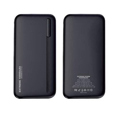 Pawa Extreme Powerbank  10000mAh Capacity -باور بانك مع سلك