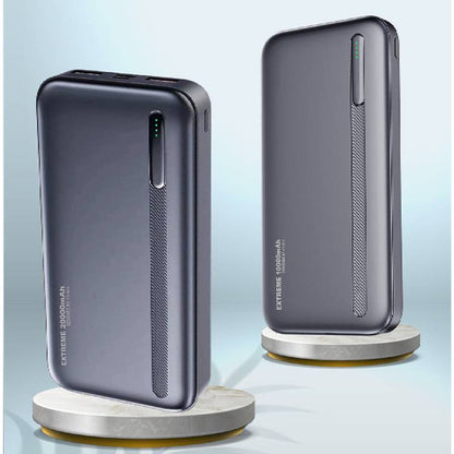 Pawa Extreme Powerbank  10000mAh Capacity -باور بانك مع سلك