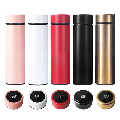 500ml Digital Thermos Cup with Intelligent Temperature Display – Vacuum Insulated Flask for Coffee & Tea