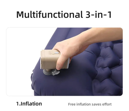 Portable Wireless Electric Air Pump - Inflator/Deflator for Cushions, Air Beds, Boats & Swim Rings