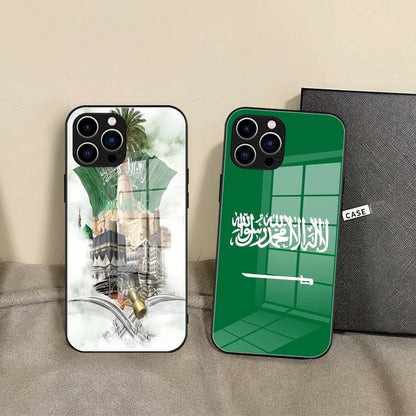 Saudi Arabia Flag Phone Case: Tempered Glass for          \ iPhone \Samsung