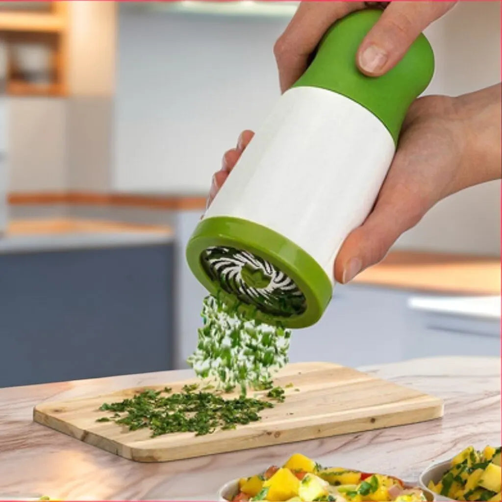 1pc Stainless Steel Spice Grinder: Multi-functional garlic and pepper grinder, ideal for chopping parsley and seasoning. Perfect kitchen gadget for enhancing flavors.