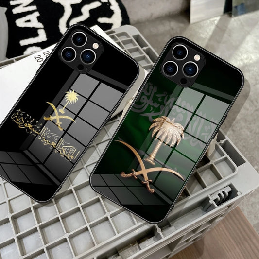 Saudi Arabia Flag Phone Case: Tempered Glass for          \ iPhone \Samsung