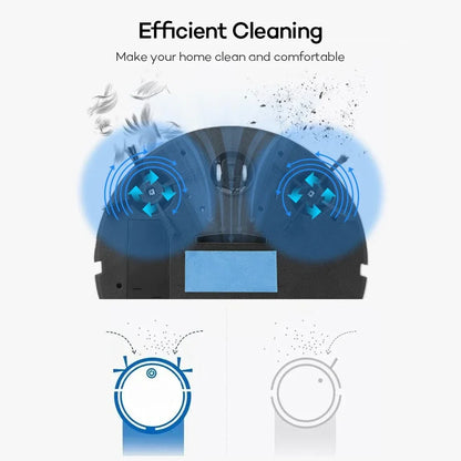 Xiaomi 5-in-1 Smart Sweeping Floor Robot Ultra-quiet Remote Control Vacuum Cleaner Wireless Mopping Machine for Home Use New