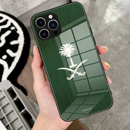 Saudi Arabia Flag Phone Case: Tempered Glass for          \ iPhone \Samsung