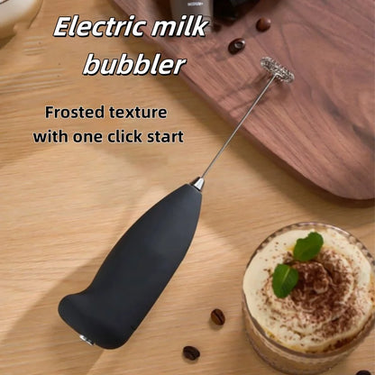 Portable Electric Coffee Frother & Milk Foamer – Handheld Mixer & Mini Whisk