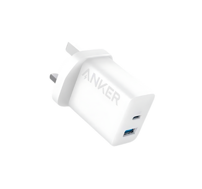 Anker PowerPort III 20W Cube White    شاحن انكر ابيض 20 واط