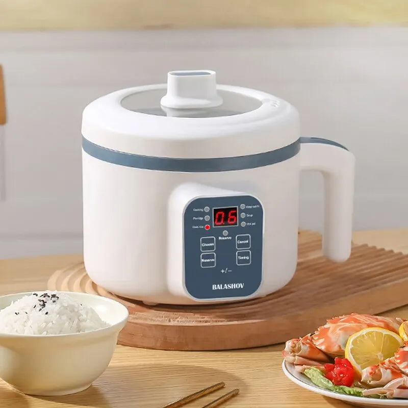 Electric Rice Cooker 220V, Non-Stick, Multi-Cooker with Single/Double Layer, Smart Mechanical Design for Home Use