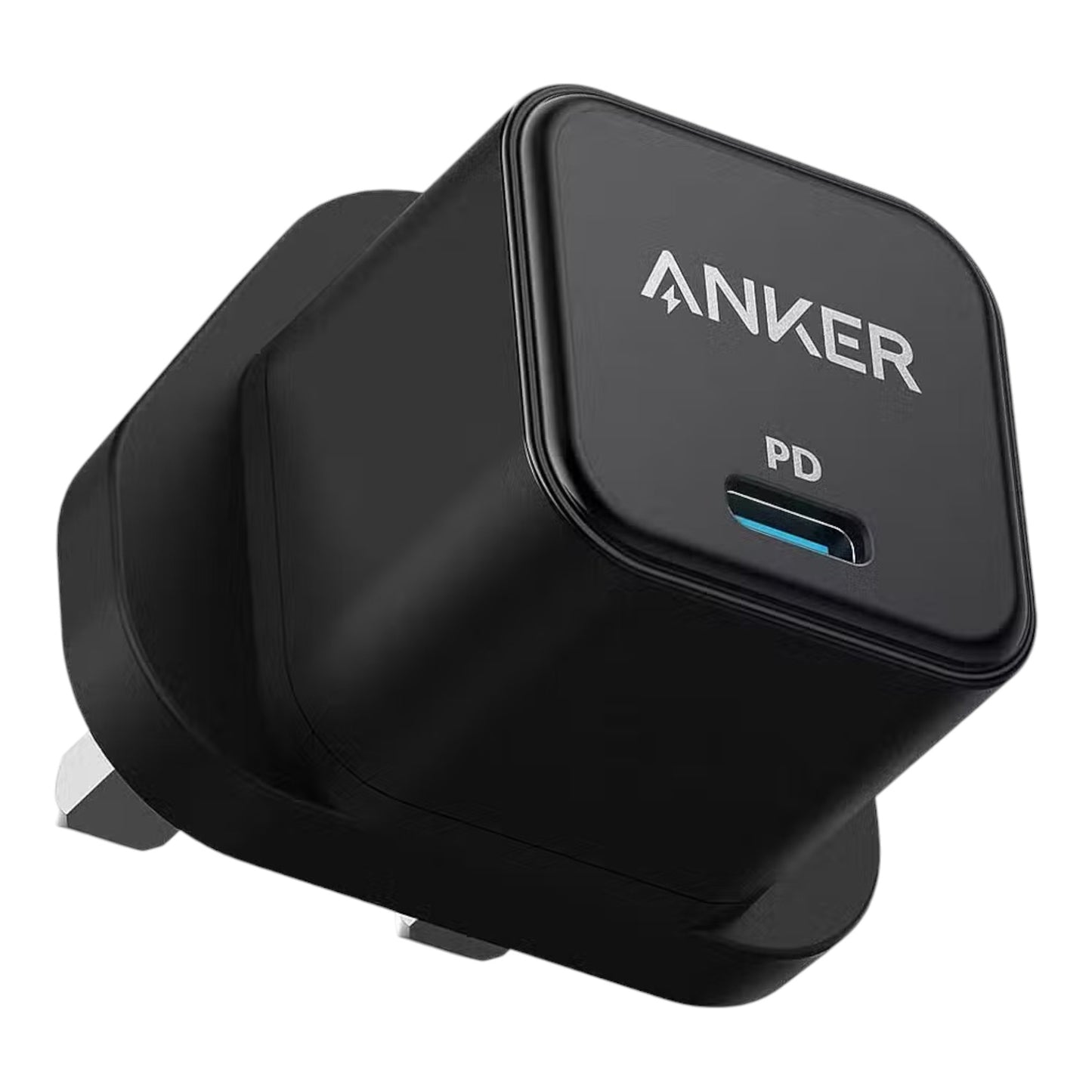 Anker PowerPort III 20W Cube Black – شاحن سريع ومتين بحجم مدمج