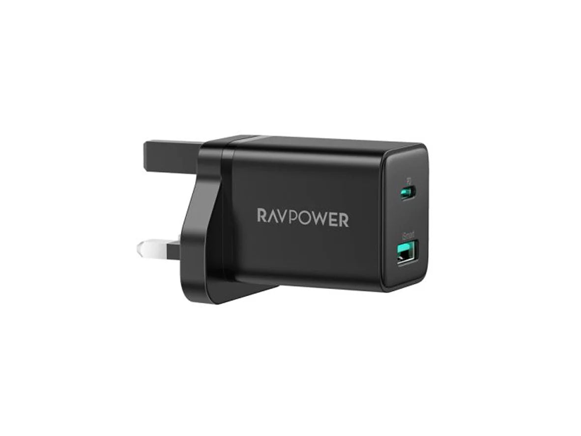 RAVPower   RP-PC170  شاحن الحائط راف باور بقوة 30 واط