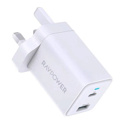 RAVPower   RP-PC170  شاحن الحائط راف باور بقوة 30 واط