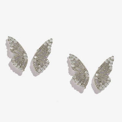 Crystal Bohemian  Earrings ( Butterfly)